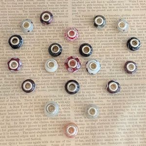 📦 20 - 925 & SP Mixed Lot of Bright and Fun Beads